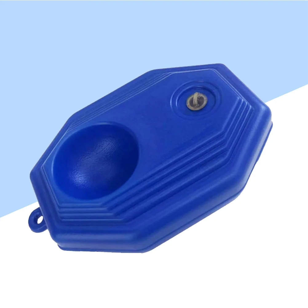 

Tennis Ball Training Tool Blue Portable Handle Design Anti Hole Molding Semicircular Ball Groove Lightweight Durable Single
