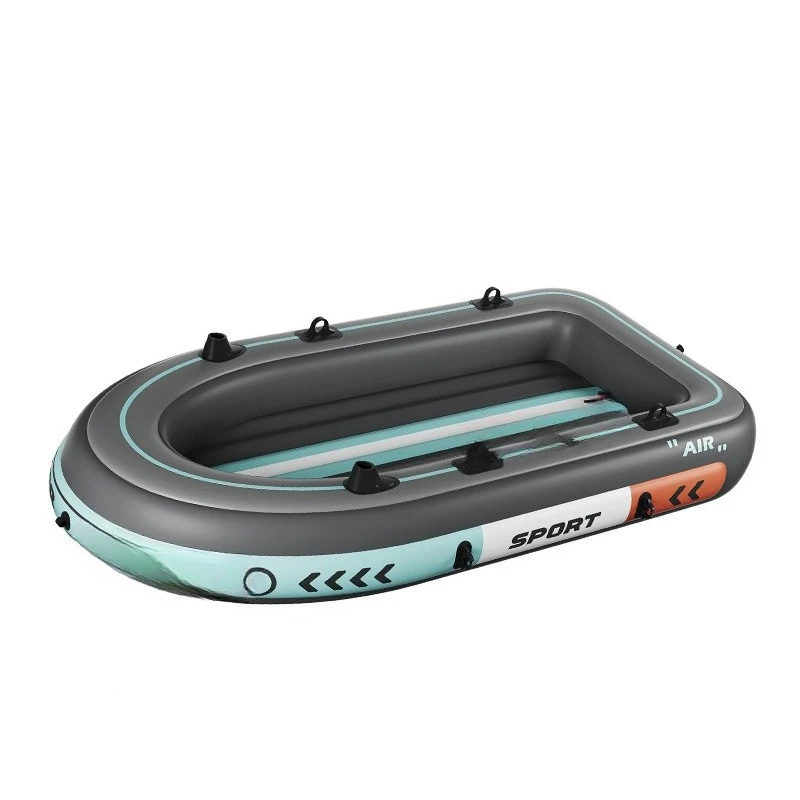 Inflatable kayak Thickened outdoor fishing boat Wear-resistant and heightened assault boat Double rafting boat
