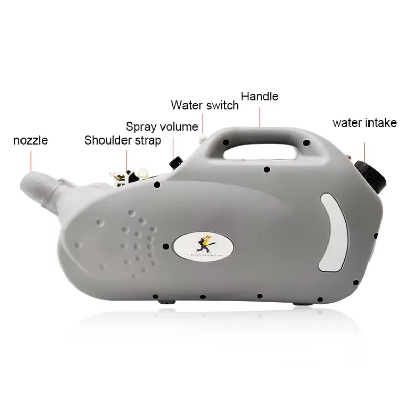 YR-2600 Ulv Cold Fogger 12L Spruzzatori di potenza Macchina disinfettante per la disinfezione del controllo dei parassiti