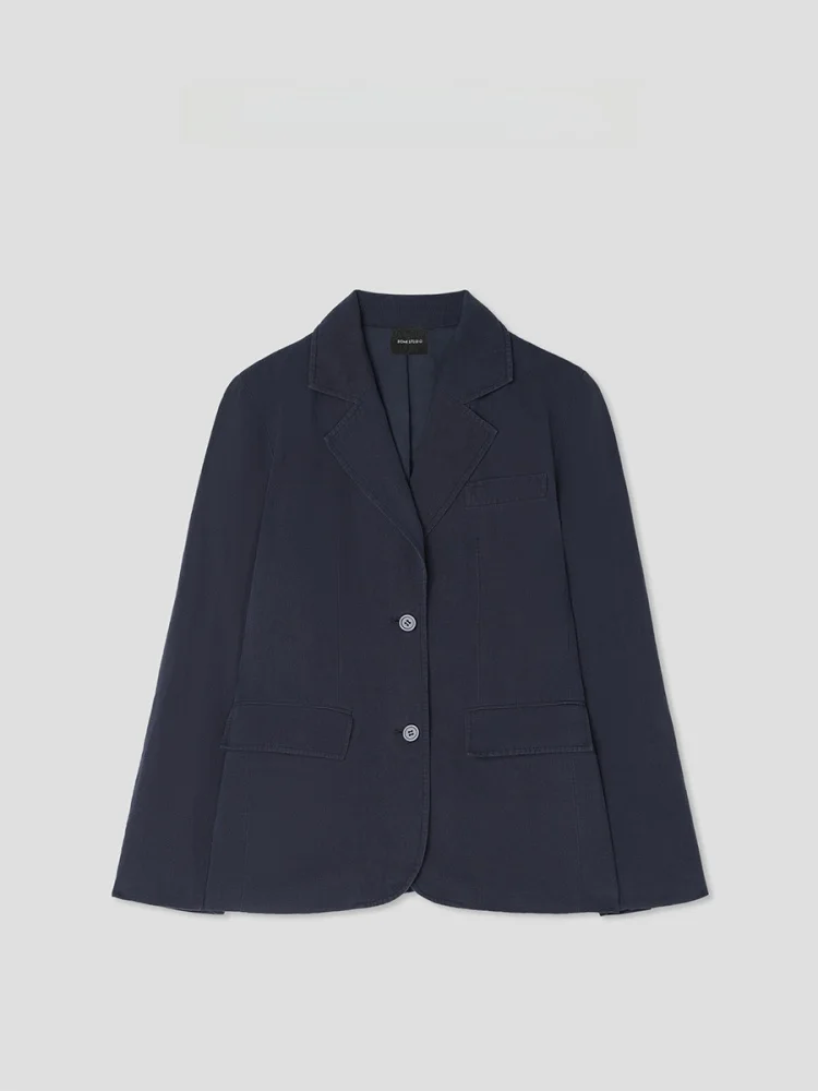 

Женский костюм Romi Studio: длинный пиджак и брюки из смесового хлопка, высококачественный, ретро-стиль, повседневный, на одной пуговице