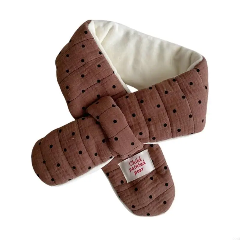 CORB Kids Scarf with Fashionable Pattern Neckerchief for Outdoor Winter Activities