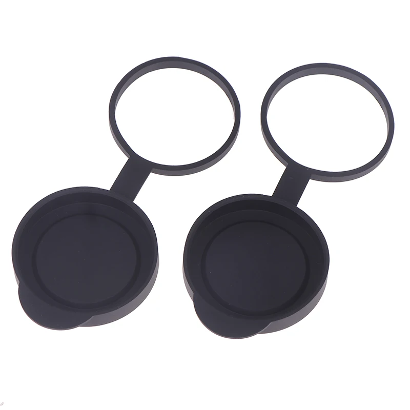 Binoculars Protective Rubber Objective Lens Caps 42mm/50mm Binocular Eyepiece Lens Cover Telescope Cover Lens Protection