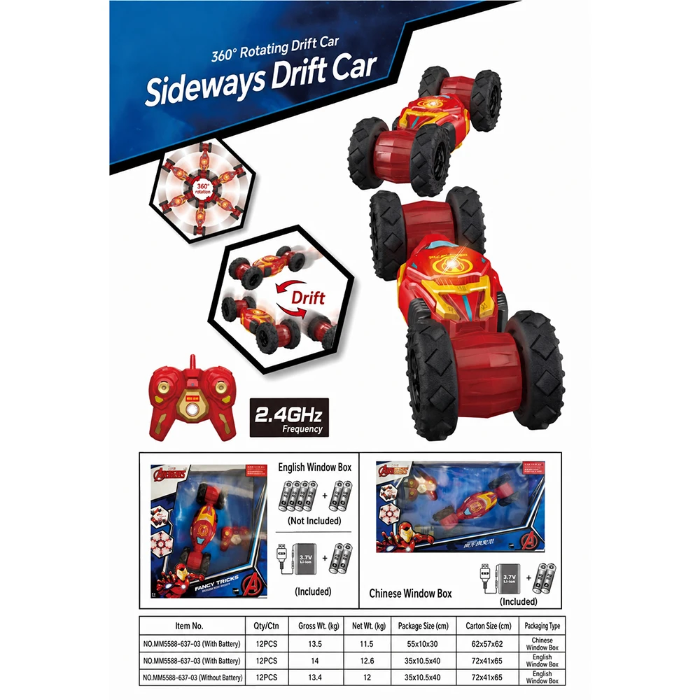 Play Friends Party Games - Genuine Iron Man 2.4GHz Remote Control
