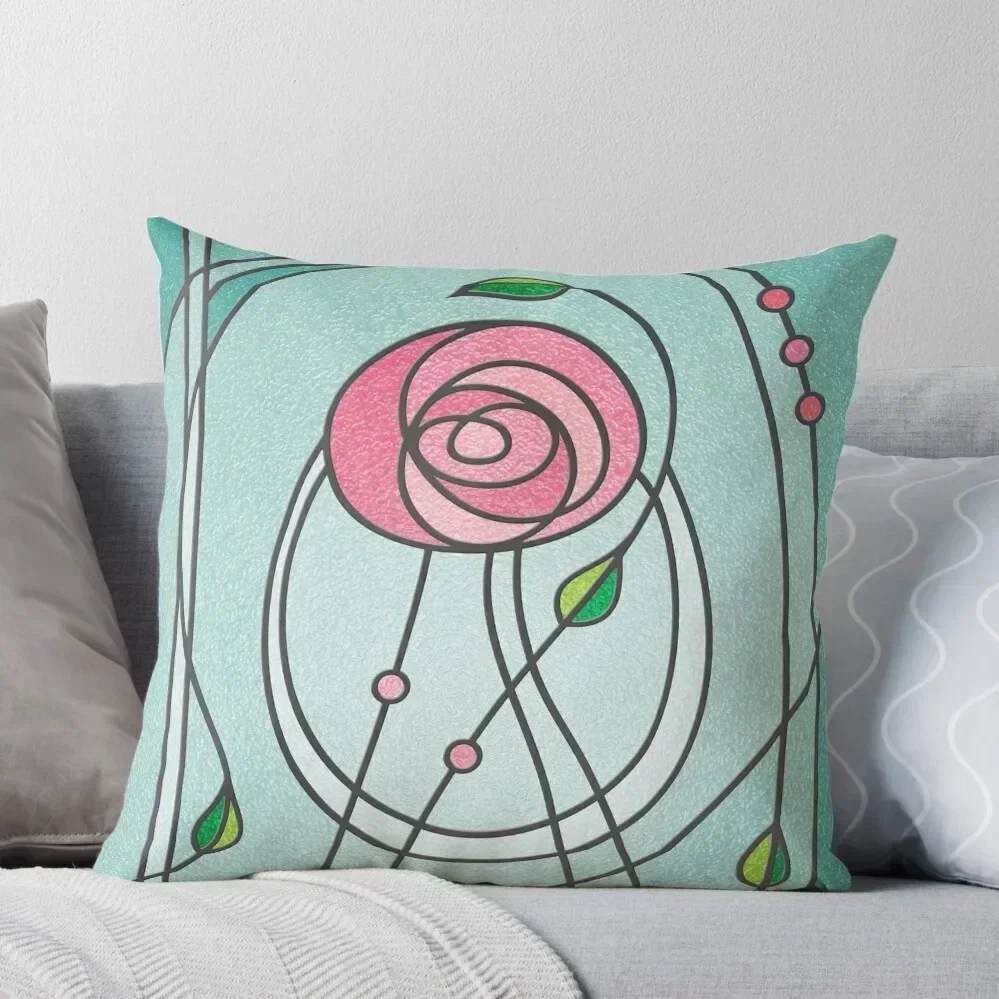 

Mackintosh Rose Throw Pillow Cushion Covers For Living Room Decorative Sofa Cushion autumn pillowcase pillow