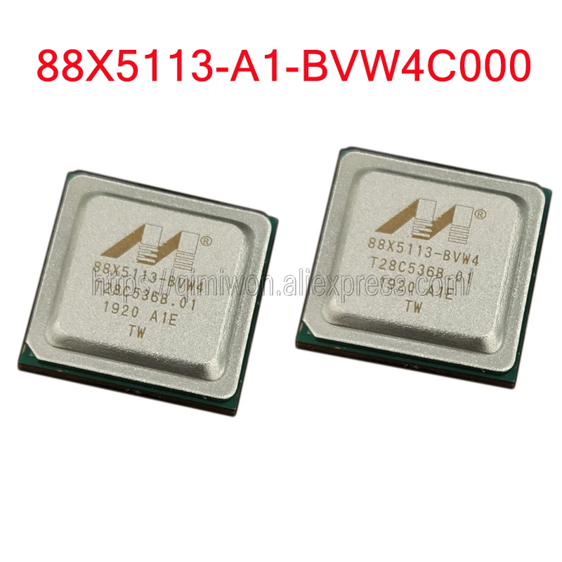 88X5113-BVW4 88X5113-A1-BVW4C000 88X5113-A1-BVW4I000 Ethernet ICs Integrated 40 Gbps to 25 Gbps Ethernet Gearbox Quad 25 Gbps