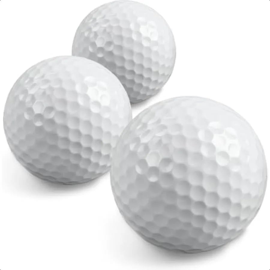 

3Pack Wobbling Golf Balls Trick Gag Gift Putting Green