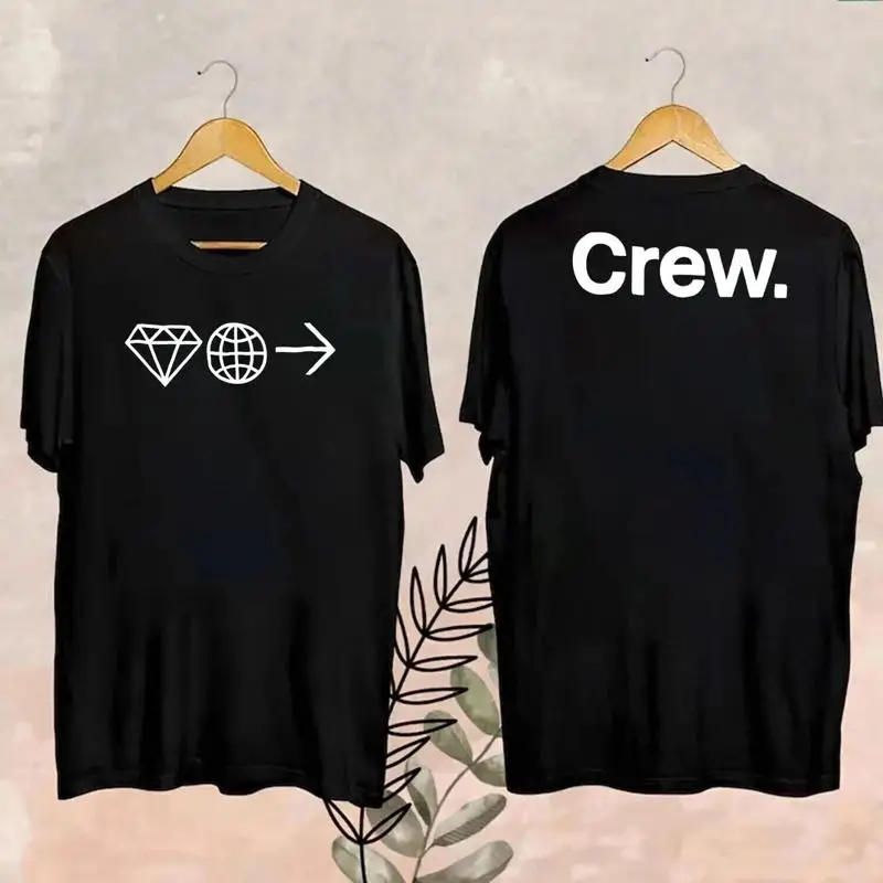 Kylie Minogue Tension Tour 2025 Local Crew Unisex T-Shirt Rare Black Size S-3XL