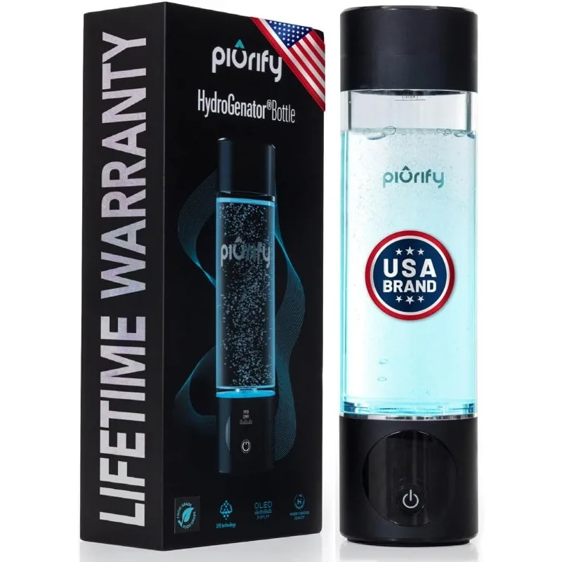 Hydrogen Water Bottle Generator - Easy-to-use portable hydrogen water machine with advanced SPE/PEM technology