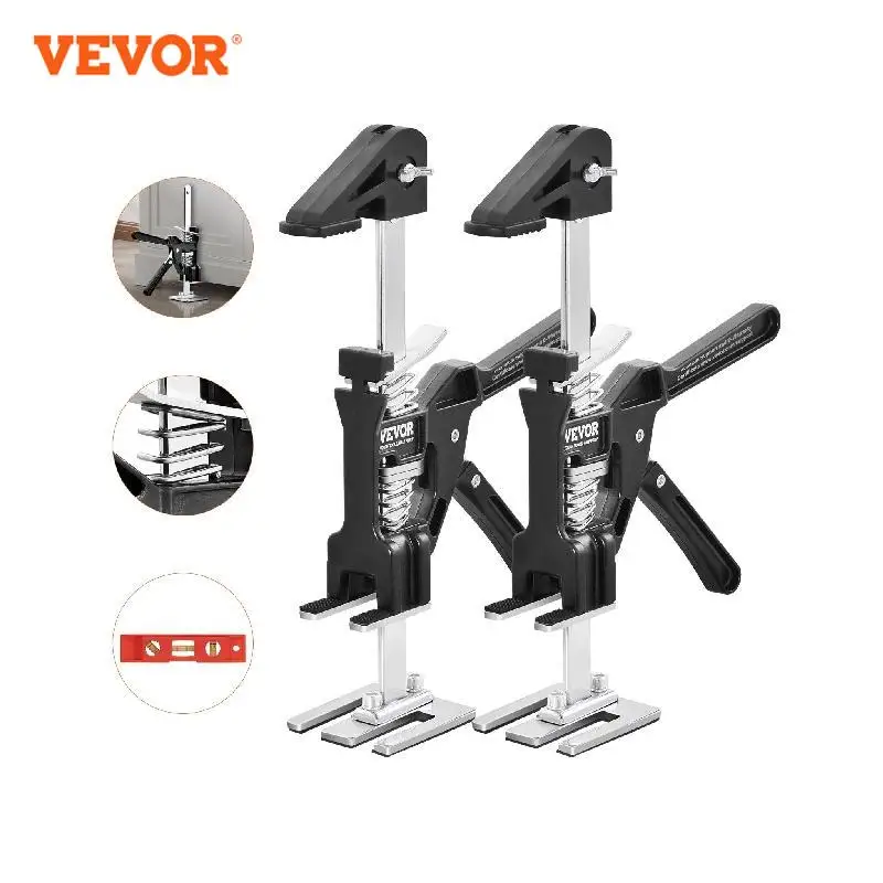 

VEVOR Labor Saving Arm Jack 2 PCS Bearing Capacity 200 lbs Lifting up to 4.7" Hand Lifting Jack Tool with Magnetic Level