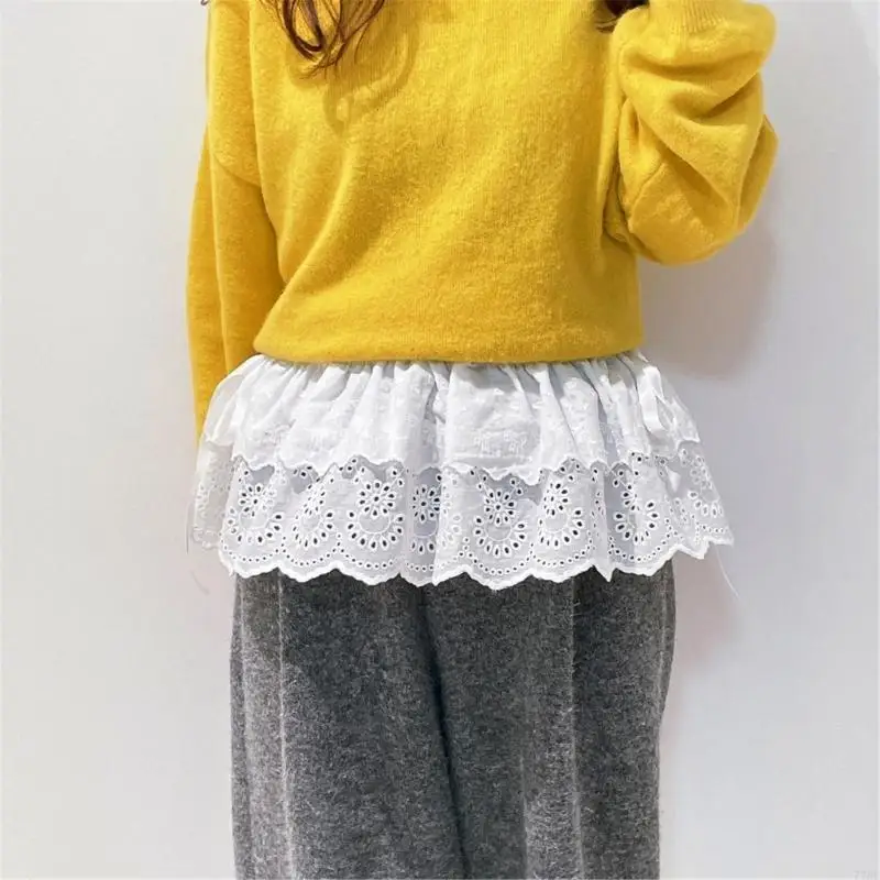 77EME MULHERES TOP TOP SAIR VIIDA MENHA BENDA CHAVE DIREVED RUFFILE Bordado Extender