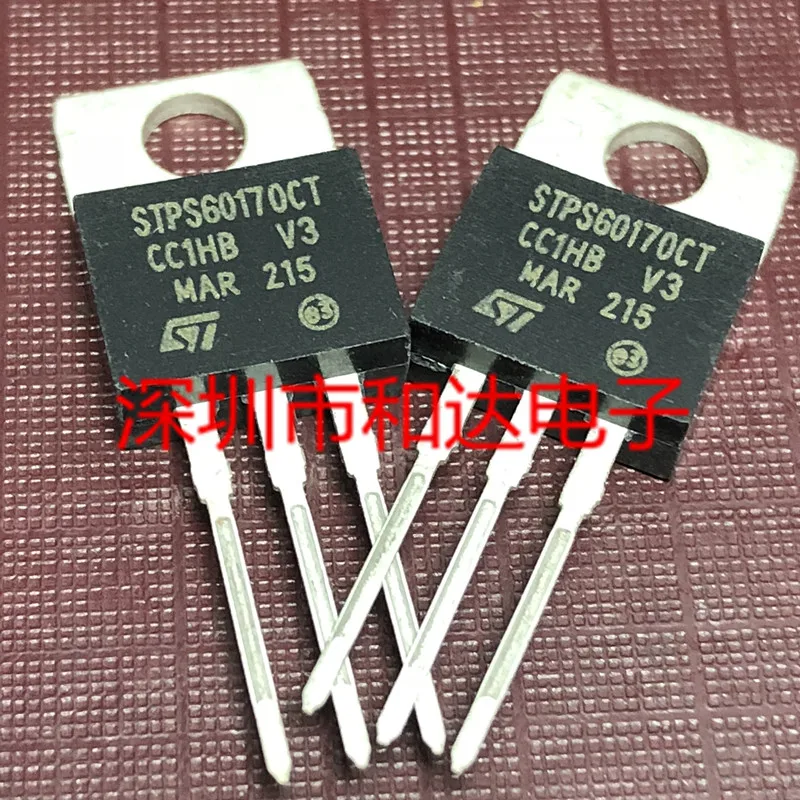 10 piezas STPS60170CT 170 V 60 A