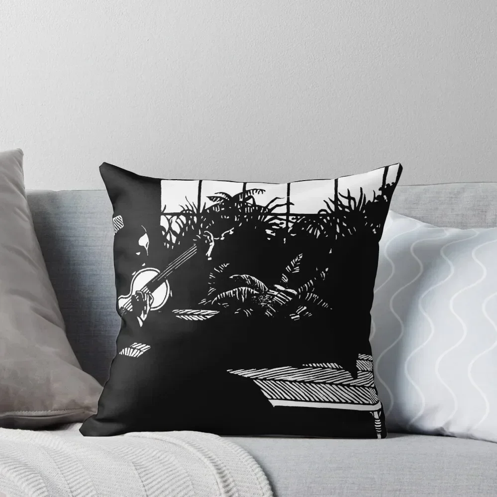 

Félix Vallotton - The Guitar Throw Throw Pillow christmas decorations 2025 Room decorating items pillow