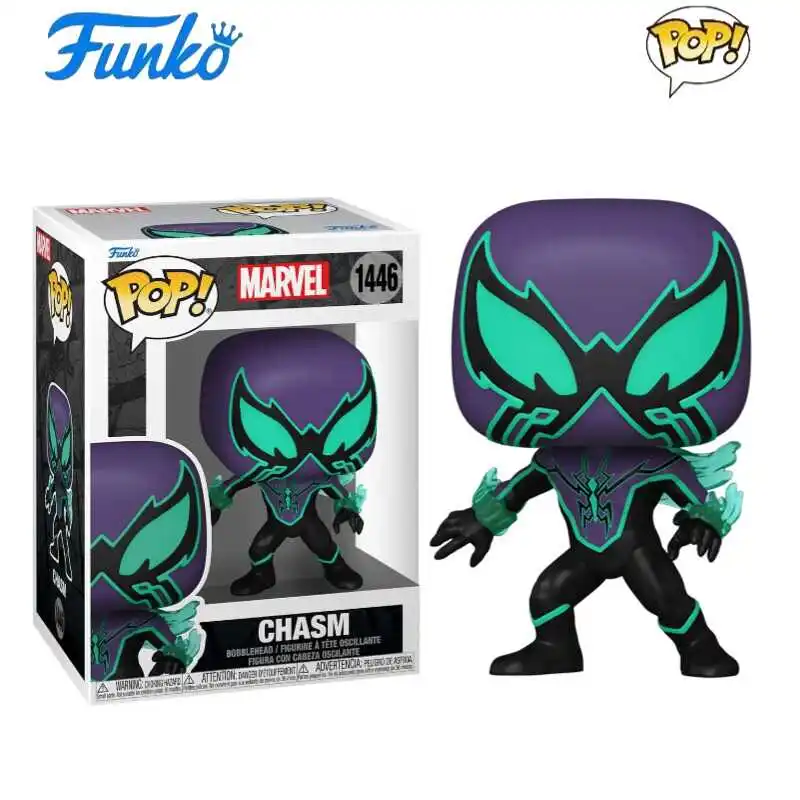 Funko POP Original Spider-Man Marvel Fear Itself Suit Iron Spider Chasm Kaine Action Figure Toys for Boys Girls Gift Collectible - Image 4