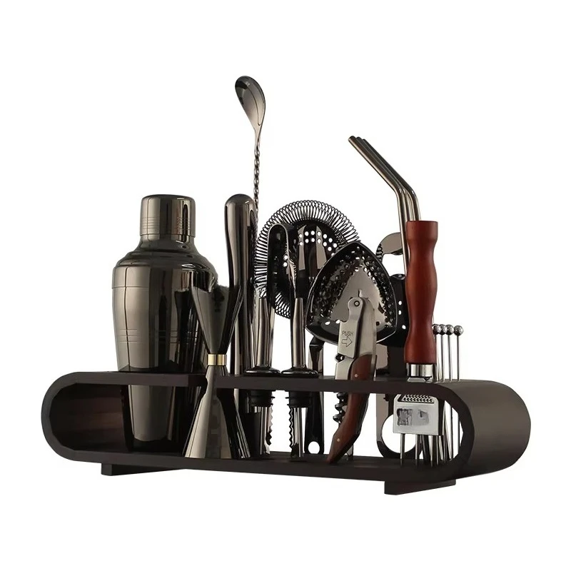 

20 Piece Stainless Steel Bartender Set Metal Cocktail Bartender Tool Set