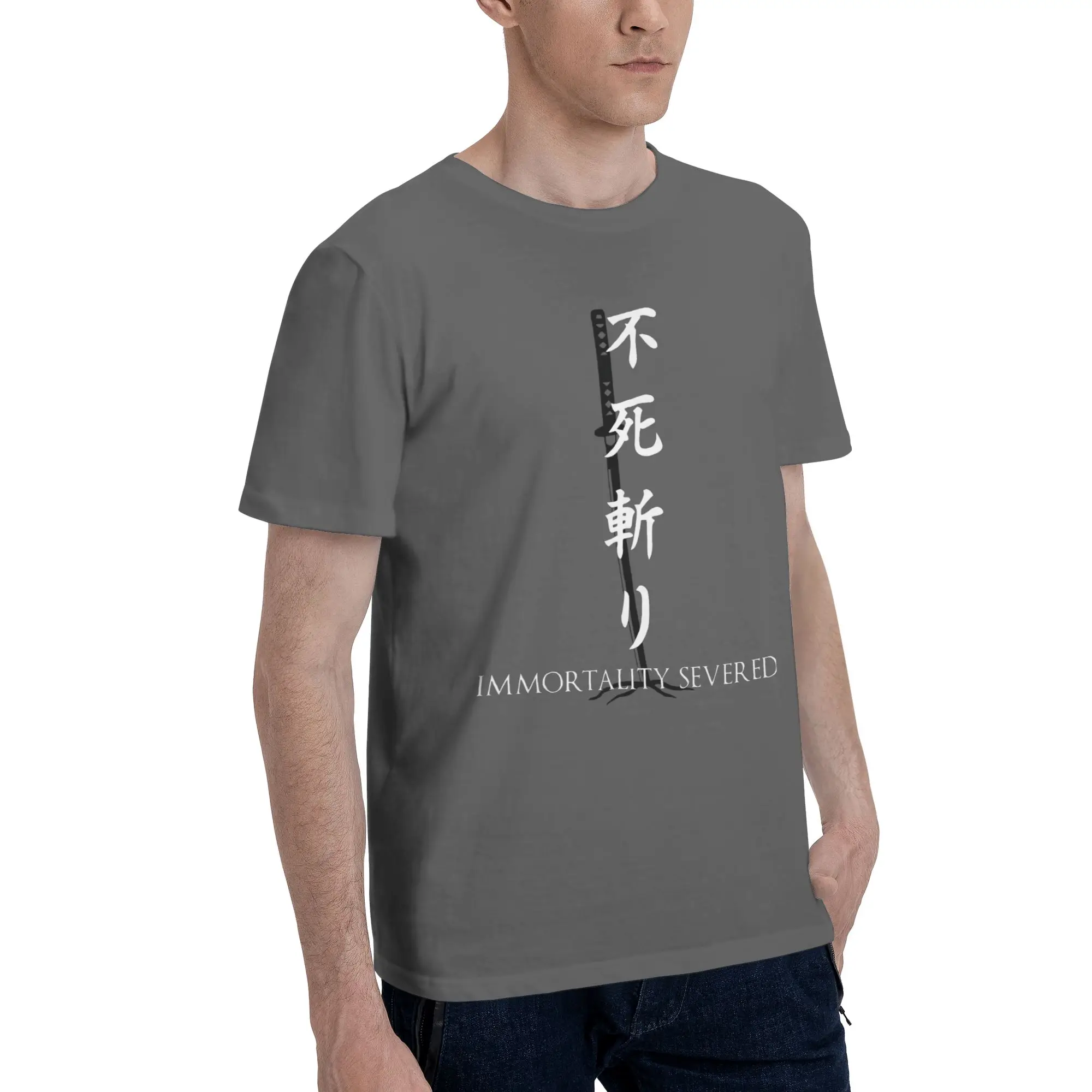 Printed Sekiro: Shadows Die Twice T Shirt for Men Women  Cotton Tee Shirt Short Sleeve Clothing