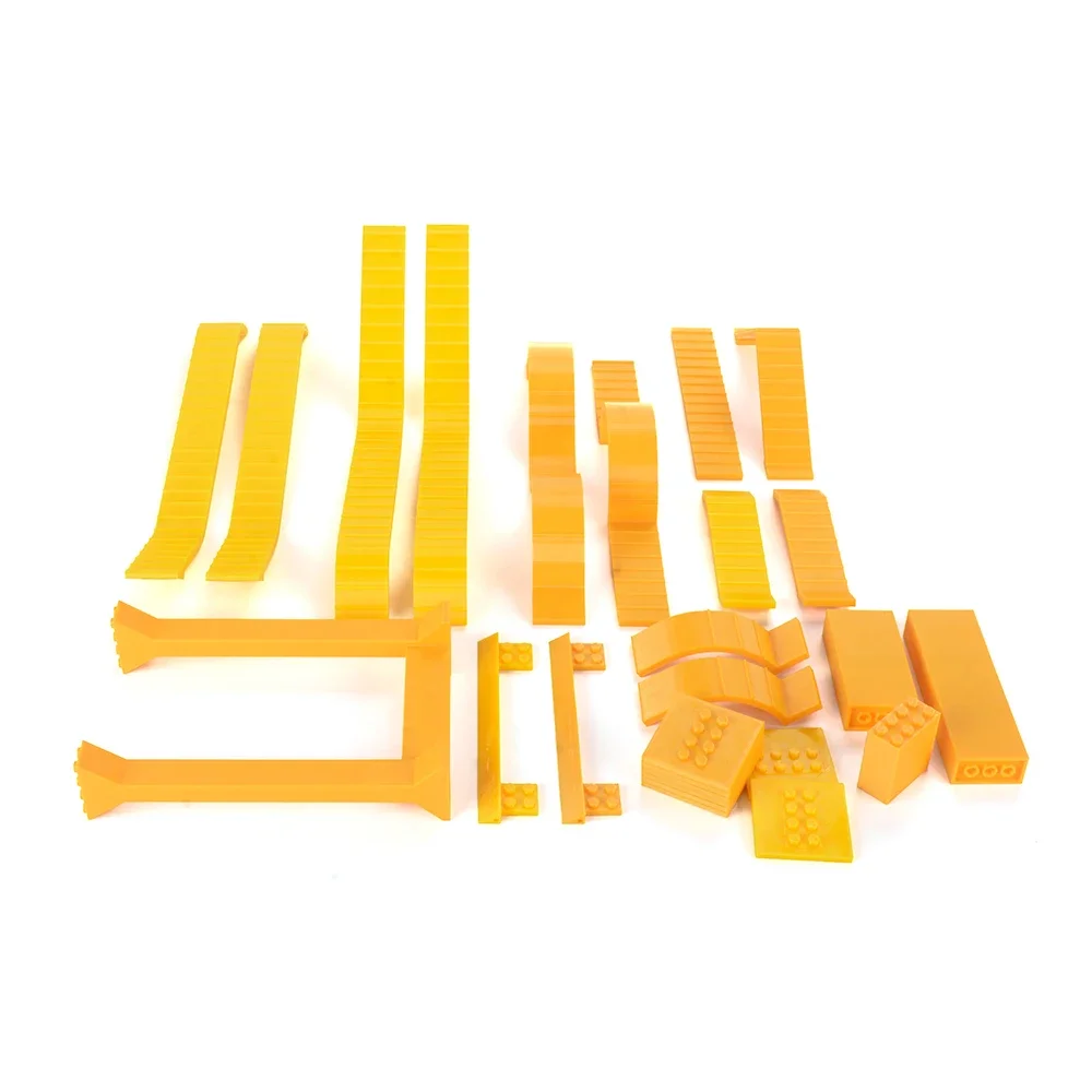 PYFORE Simulation Climbing Obstacle Bridge Combo Steep Slope for 1/24 1/18 RC Model Car Crawler Accessories