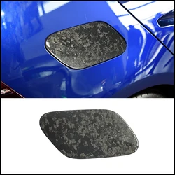 Carbon Fiber Fuel Tank Cap, Tampa de óleo, Filler Flap Lid, Car Styling para Volkswagen VW Golf 7, MK7, MK7.5, 2014-2018, Auto Acessórios