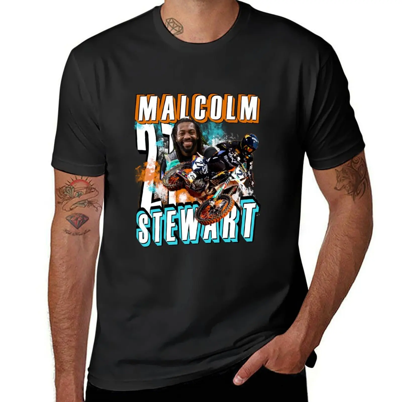 Malcolm Stewart #27Motocross Supercross- SUPERCROSS CHAMPION SUPERSTAR SUNDAYS TSHIRT T-Shirt