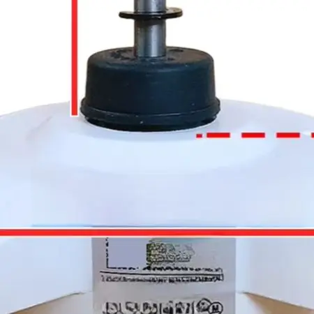 HVAC Motor DC External Motor White DC310V Power Supply 33W High Efficiency 10-pole Configuration For TCL T10WZ33