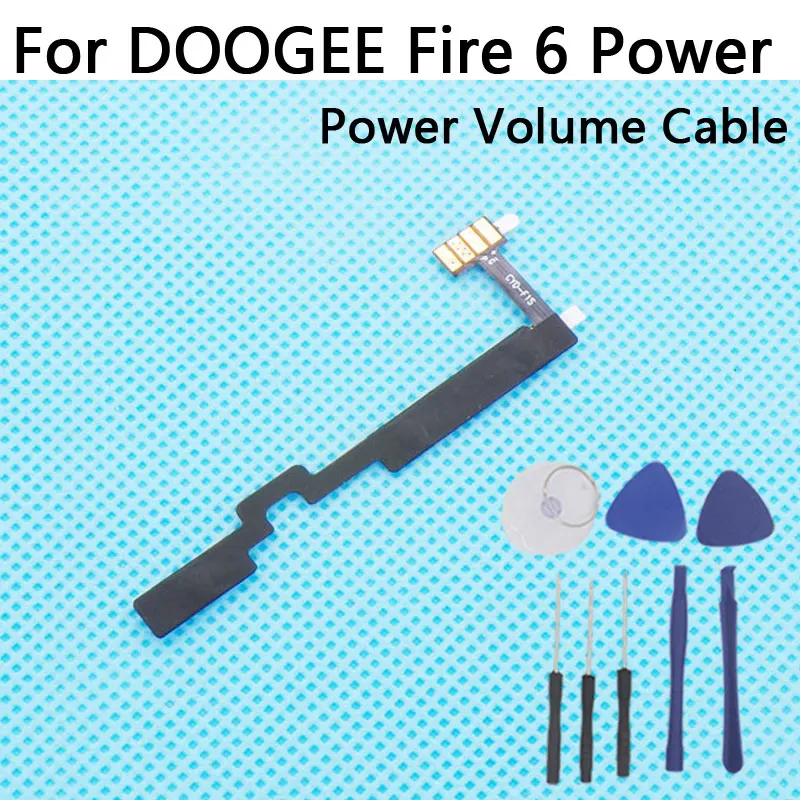 New DOOGEE Fire 6 Power Power Volume Button Cable Side Custom Key Cable Light Sensing Cable flex FPC For DOOGEE Fire 6 Power