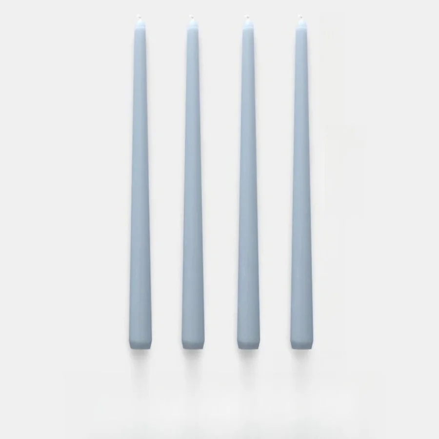 4 Stück/Box 25cm/9,84 Zoll Morandi Farbverlauf Stabkerzen-Set, Lange Unparfümierte Kerzen für Hochzeit, Abendessen, Party & Heimdekoration – Detail 30