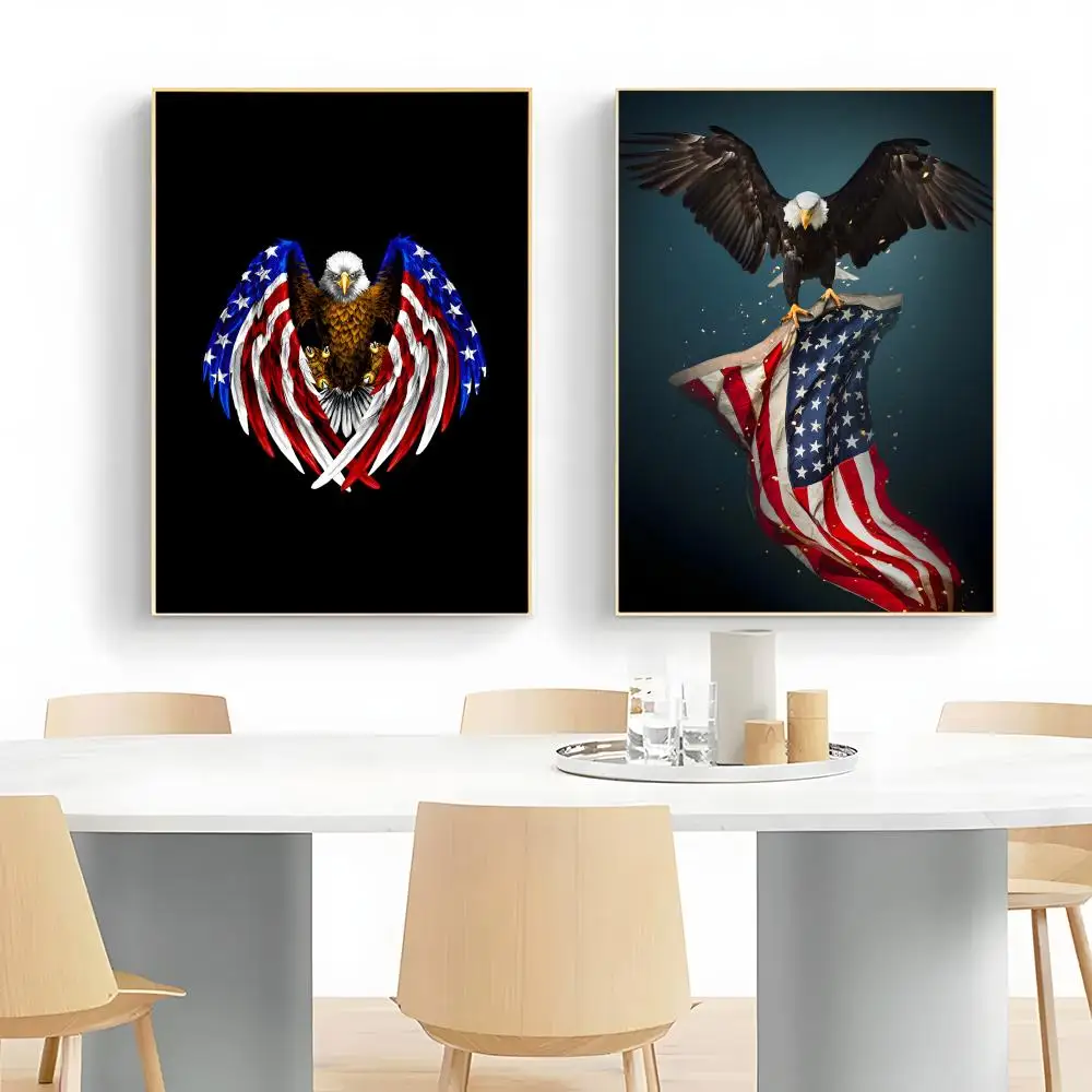 Diverse Cultural Influential Country Art U-u-Usa Poster Wall Art Print Poster Decorative Mural Home Decor Gift Unframed