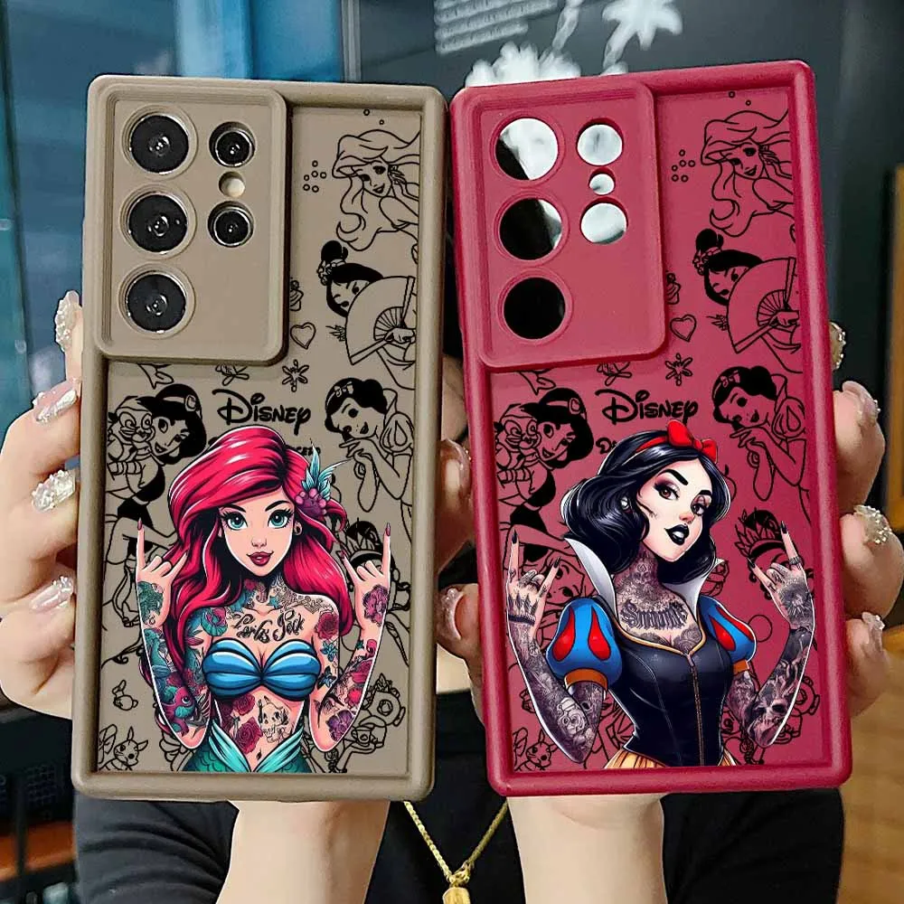 Disney Tattoo Ariel Princess For OPPO A5X 79 83 3X 60 15 57 98 94 92S 92 91 78 76 74 72 58 55 54 38 17 Eyes Ladder Phone Case