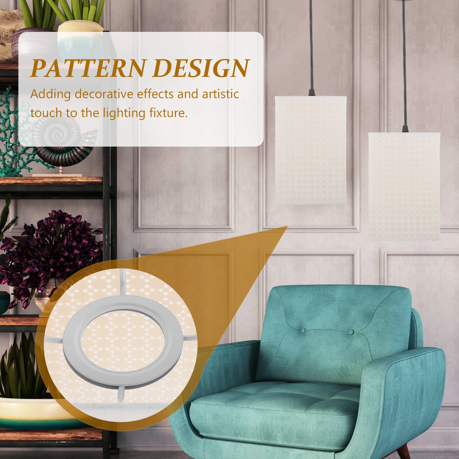 

Floor Lamp Shade Anti-Glare Modern Replacement Lampshade for Bedroom Living Room Desk Table Light Cover Decorative Lamp