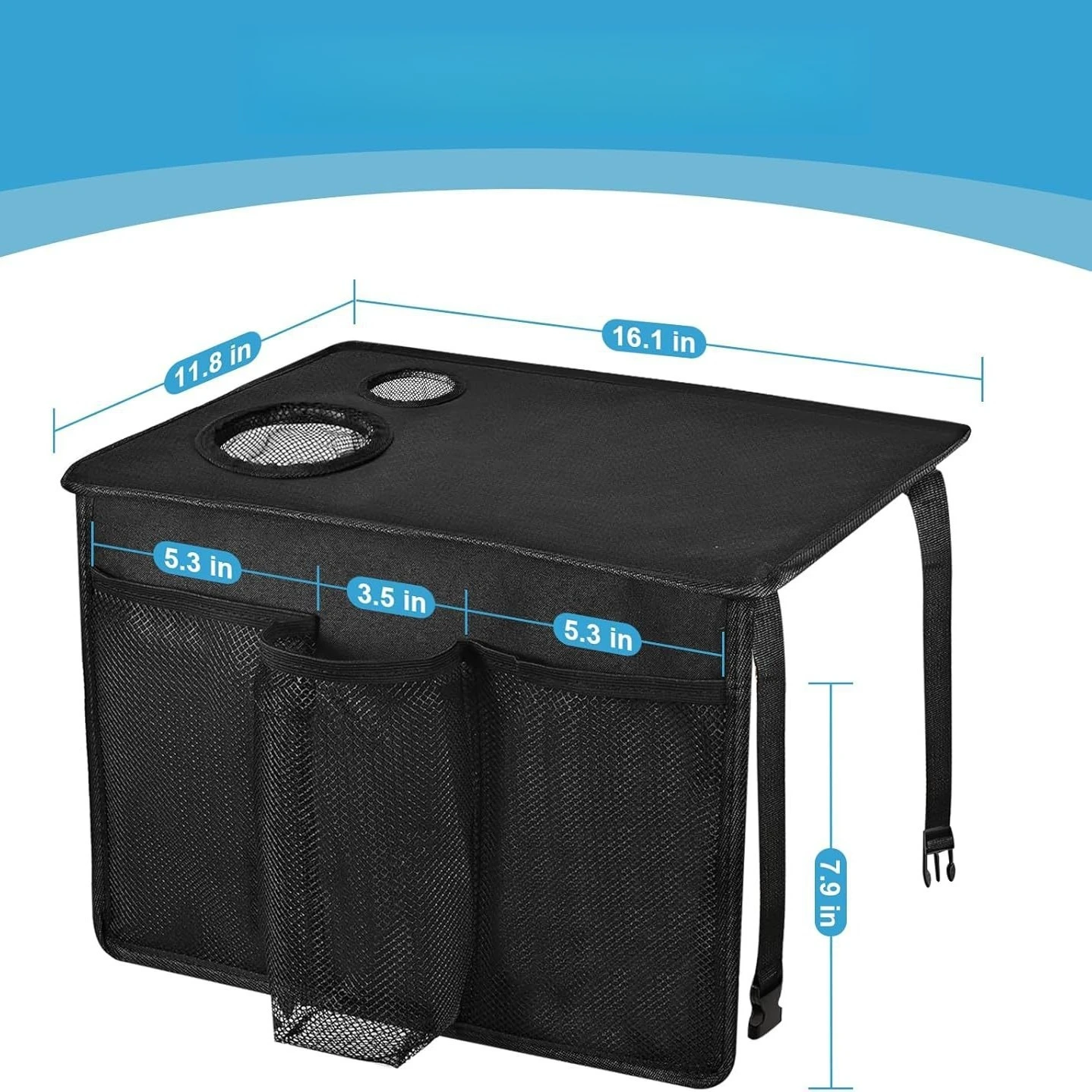 Folding Walker Tray The Elderly Walker Tray Removable with Cup Holder Plate Elderly Walker with Easy Installation and Cleaning