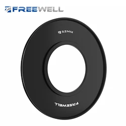 Anello adattatore Freewell 52mm, 55mm, 58mm, 62mm, 67mm, 77mm, 82mm, 95mm compatibile solo con il sistema di filtraggio a scatola opaca Eiger