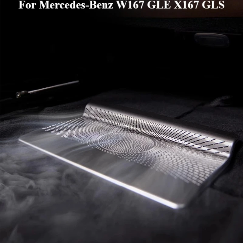 For Mercedes-Benz W167 GLE X167 GLS V167 GLE modified under-seat air outlet protection cover Rear seat dust cover