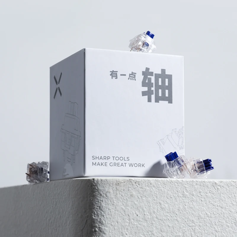 Set Keycaps Konstelasi Baru 50 Tombol Axis Permukaan Halus Kualitas Suara HIFI Tangguh Senyap Hot Swappable Keyboard Mekanik Axis