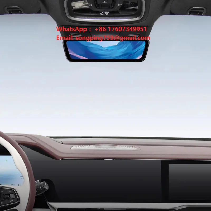 New Upgrade H8pro Digital HD Streaming Rearview Mirror Dash Cam for Geely Galaxy L7/Geome Xingyuan/Monjaro/Boyue L Accessories