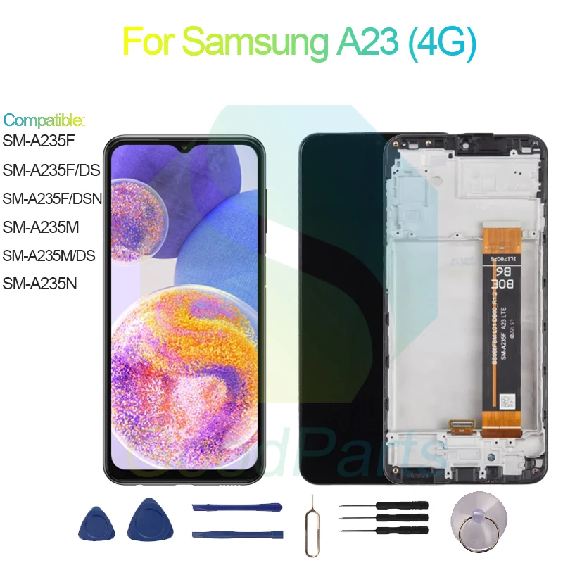 

Для Samsung A23 4G замена экрана 2408*1080 SM-A235F/M/DS/DSN/N A23 4G экран дисплей