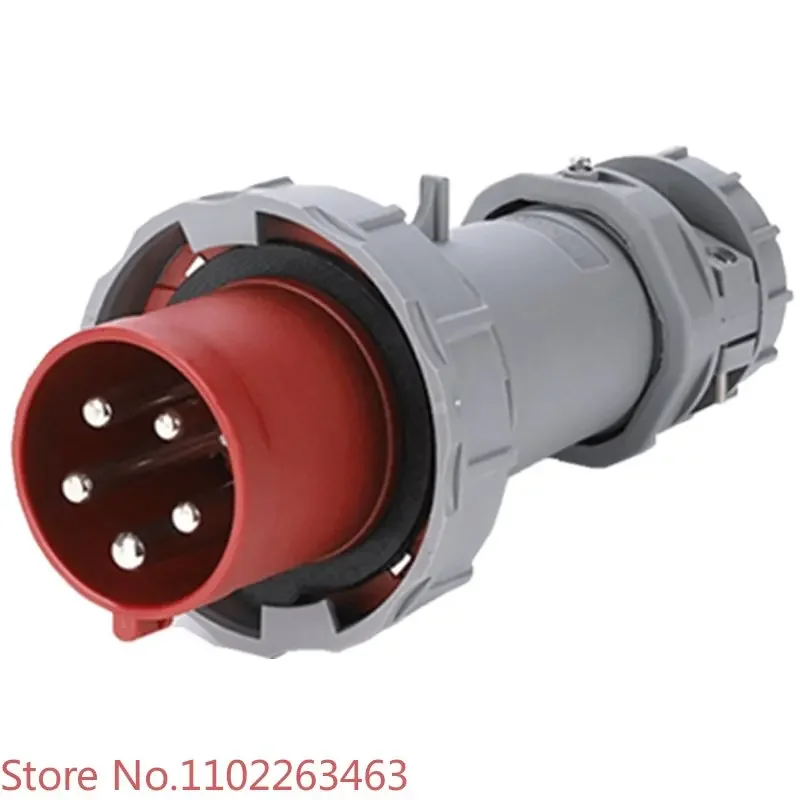 MNIEKNES Guoman large current waterproof industrial plug shore socket 63A/125A male and female butt joint IP67