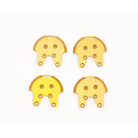 4 Pcs Motor Mount Base Protector Guard Cover Aluminum Reinforcement Plate Tools  For DJI Phantom 2 3 Drones