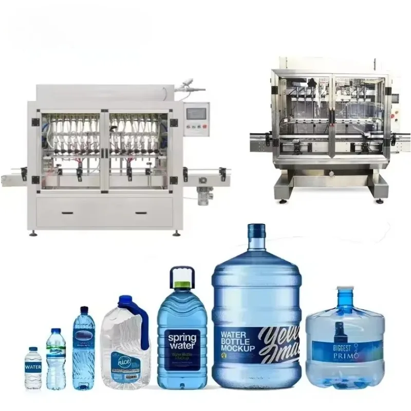 YG Smart Bottle Filling Line Automatic Liquid Filling Machine Stainless Steel for Food and Cosmetic Use