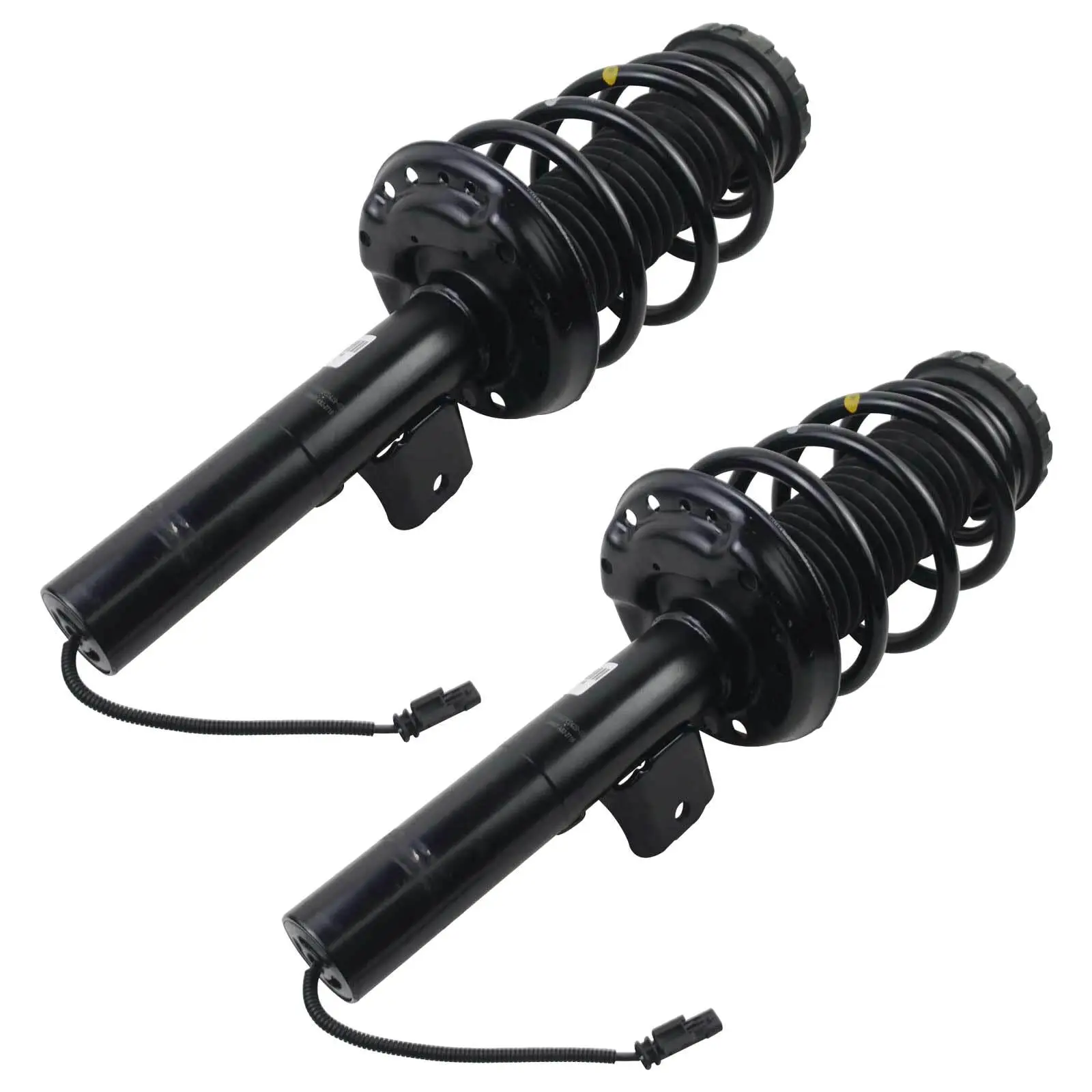 Pair Front Shock Strut Coil Assembly For Cadillac xts 2013-2019 with Electric 5801096 22906209 22962890 23101683 23220501