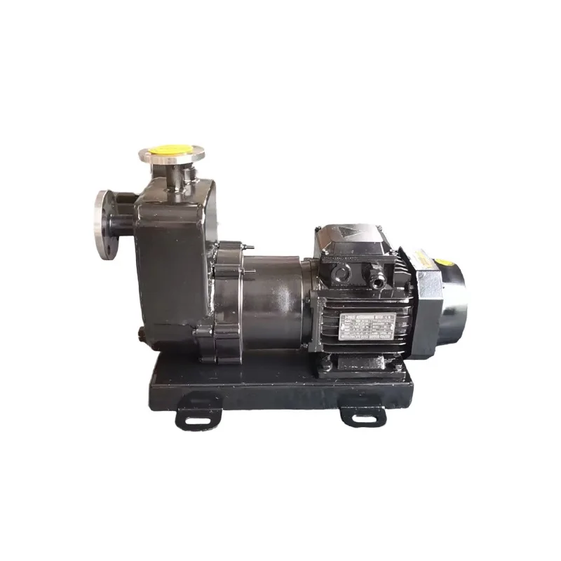 magnetic self-priming pump stainless steel high temperature resistance, acid and alkali resistance, corrosion resistance