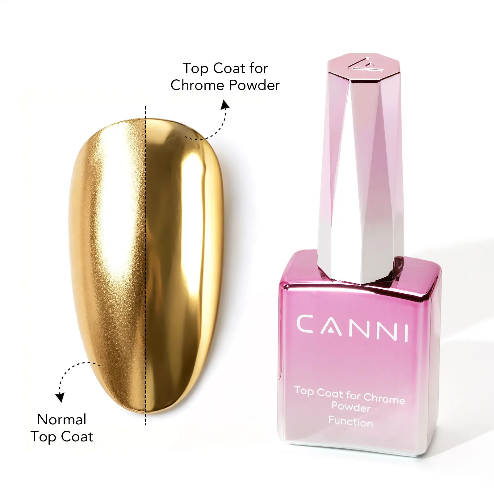 canni-9ml-ウルトラグロッシートップコート-クロムパウダー-ミラーパール効果-メタリック顔料-ソークオフuvジェル-ネイルアートデコレーション
