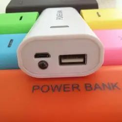 Mobile Phone Power Bank Shell Welding-free Portable 2 x 18650 Battery Charger Case DIY Box Power Bank Accessories