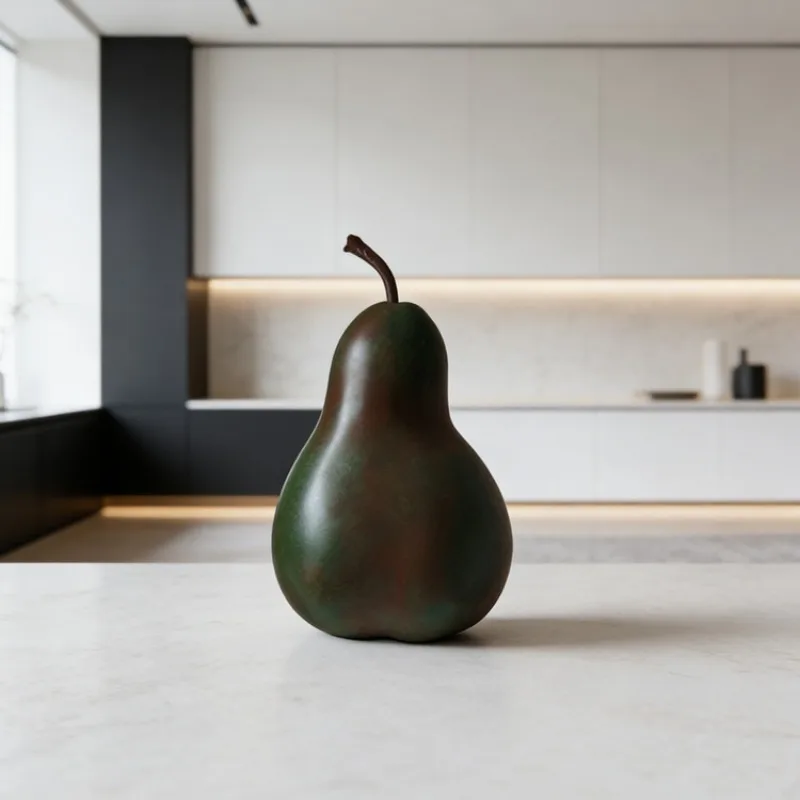 Medieval pear ornament home model room hotel living room entrance desktop new Chinese high-end art decoration