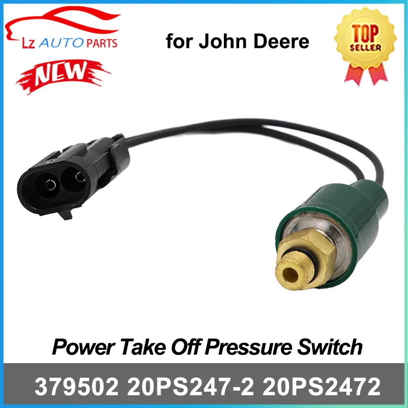 Presostato de toma de corriente 379502 20PS247-2 para John Deere Chelsea Parker (PTO) 20PS2472 226R23 066R2