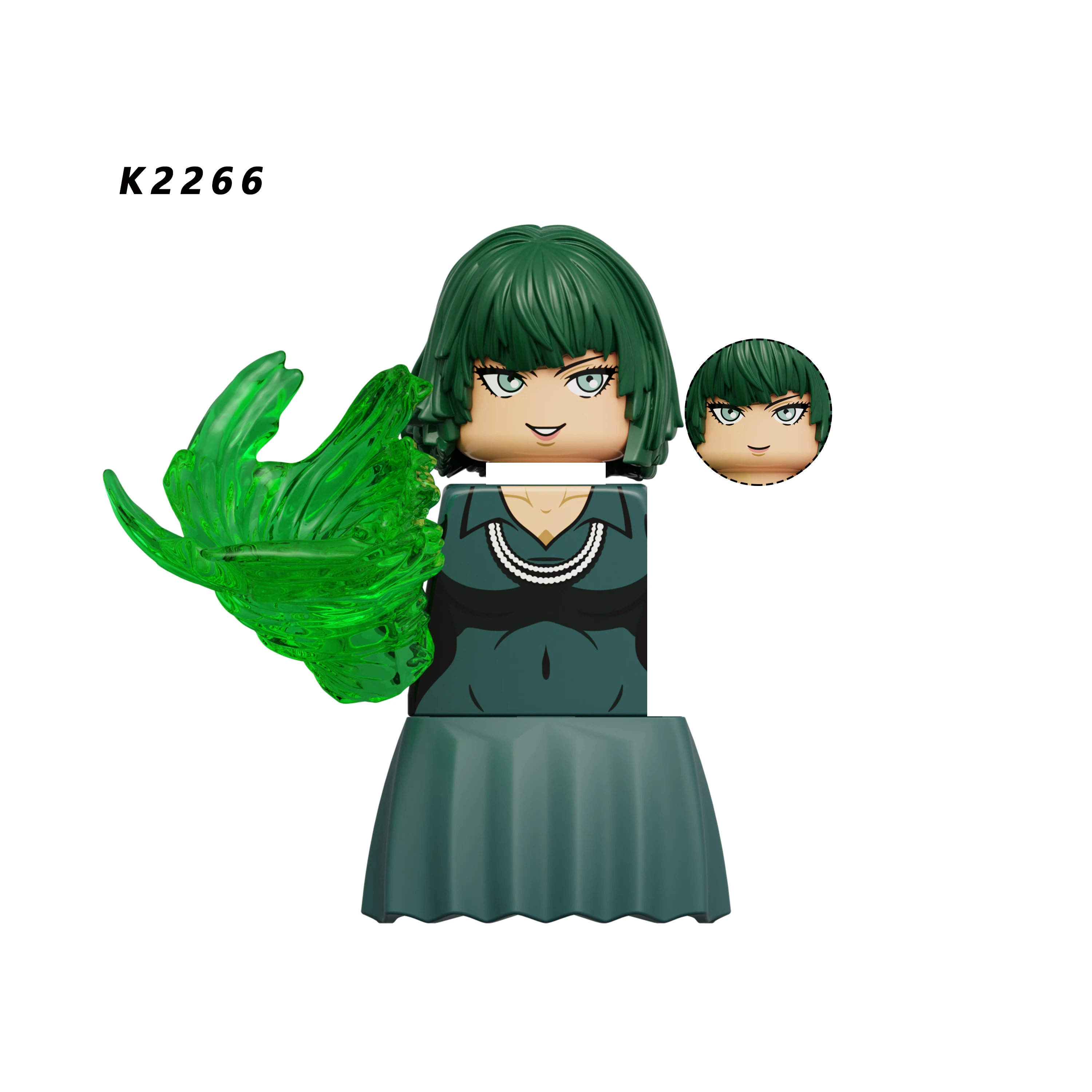 KDL841 Anime Ones Punch bloques de construcción Saitama Genos Fubuki Mini figuras de acción ladrillos juguetes K2265