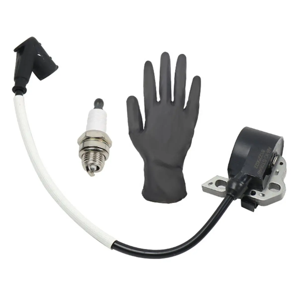 Ignition Coil Kit for FS160 FS180 FS220 FS280 FS290 FR220 - OEM 0000-400-1306 with Spark Plug Gloves