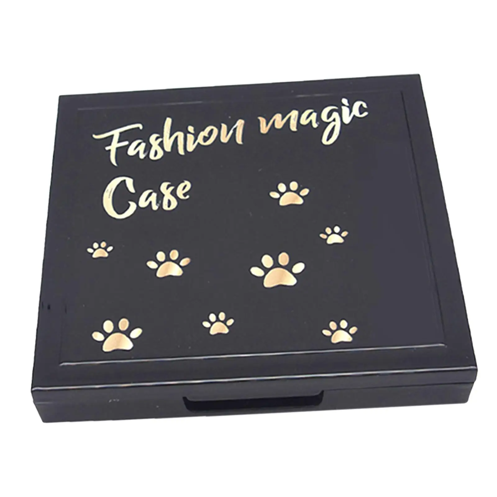 Palette Magnetica per Ombretti, Custodia Vuota di Grande Capacità in ABS con Specchio per Rossetti, Blush e Altro