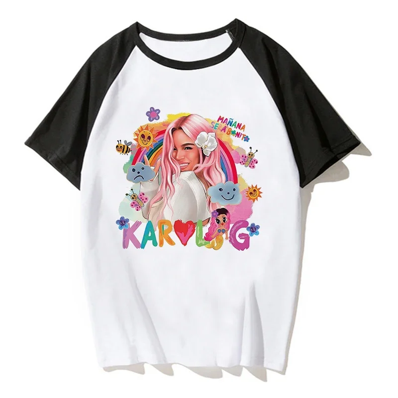 Streetwear Kid T Shirt Manana Sera Bonito Karol G Bichot Children T-shirt Kids Clothes Tshirt Tops Tee Boys Girls Tee Baby Tops image 2