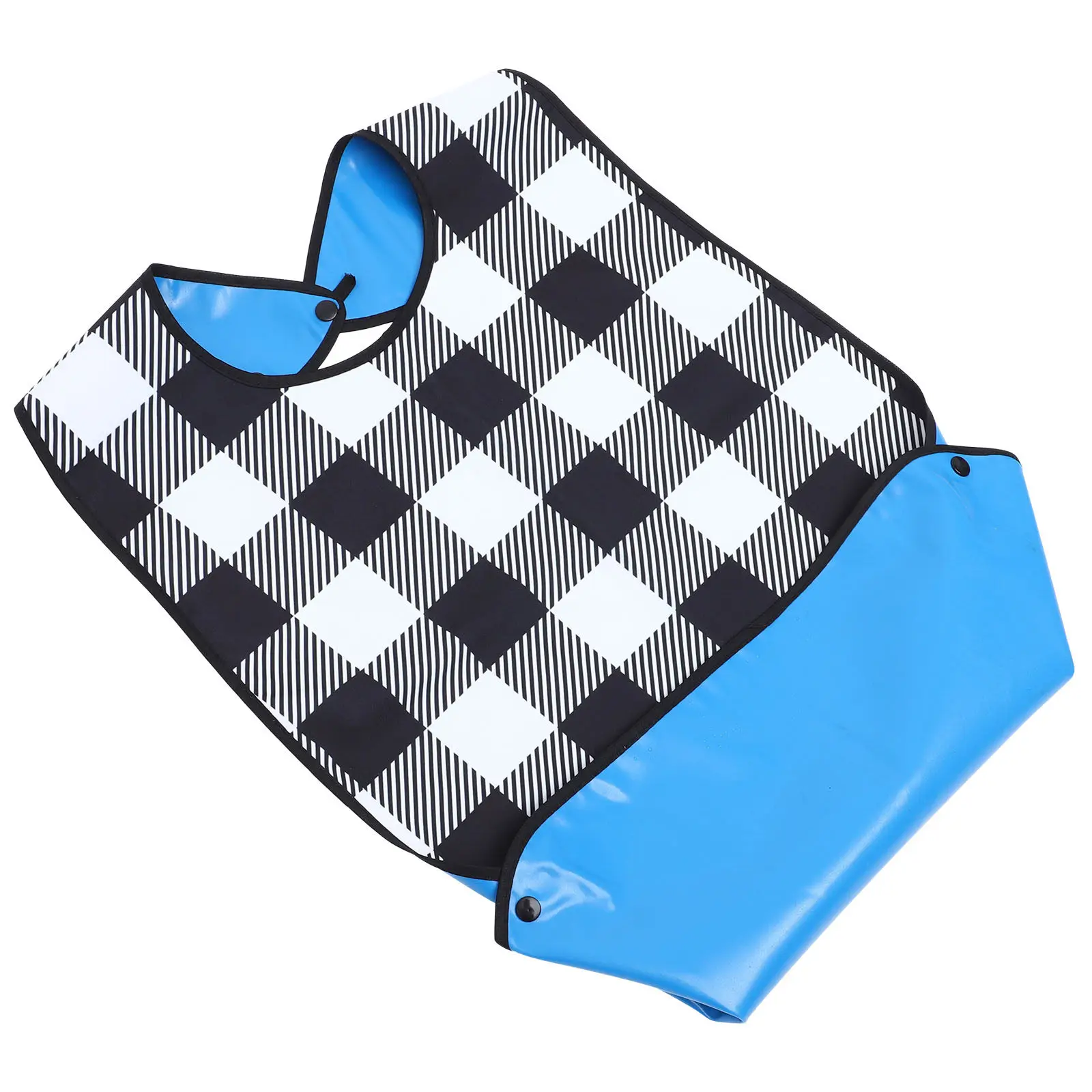 

Washable Waterproof Leakproof Adult Bib Reusable Clothing Protector for Eating Suitable for Men Women Elders Seniors