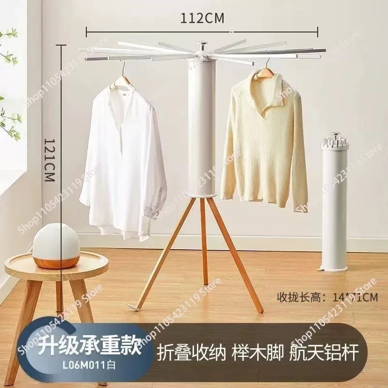 

Convenient Hangers For Clothes Folding Design Clothesline Socks Multi-function Laundry Rack Stable Windproof Clothes Drying Rack