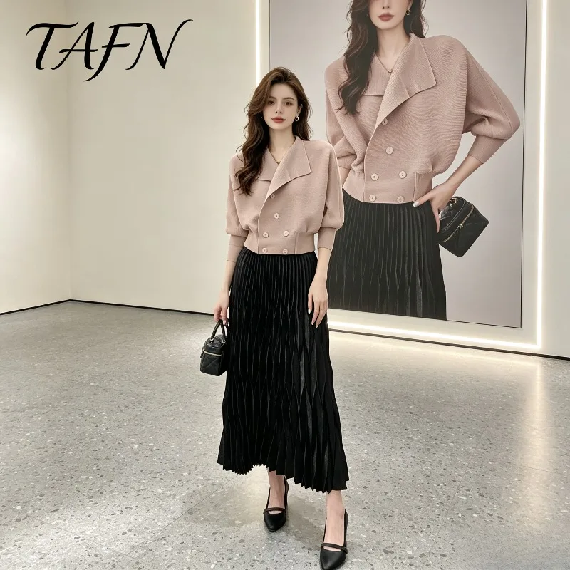 Miyake Pleated 2026 New Women's Summer Glossy Diamond Pleated Fashion Half-Length Skirt Casual Pleated High-Waist Skirt Pleat